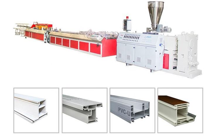 Lire la suite à propos de l’article Ligne D’extrusion De Profilé De Porte Fenêtre UPVC